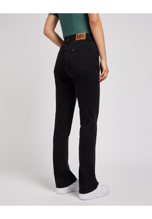 Lee - DAMSKIE SPODNIE ULC STRAIGHT MIDNIGHT BLOOM 112350784 L35W016199