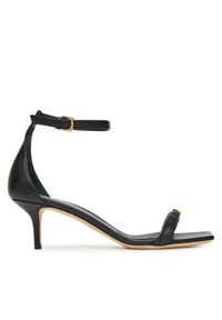 Elisabetta Franchi Sandały SA59L51E2 110 Czarny. Kolor: czarny. Materiał: skóra