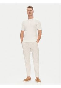 JOOP! Jeans Polo 15 JJK-08Vicono 30045448 Beżowy Modern Fit. Typ kołnierza: polo. Kolor: beżowy. Materiał: bawełna #4