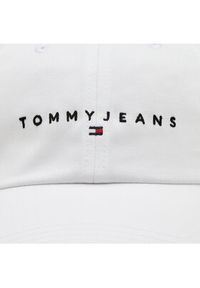 Tommy Jeans Czapka z daszkiem Tjm Linear Logo 6-Panel Cap AM0AM12894 Biały. Kolor: biały. Materiał: materiał #3