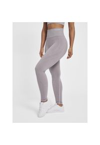 Legginsy damskie Hummel MT Flow. Kolor: wielokolorowy, niebieski, fioletowy. Materiał: dzianina