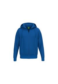 ERIMA - Kurtka z kapturem Erima TS. Typ kołnierza: kaptur. Kolor: niebieski. Materiał: bawełna #1