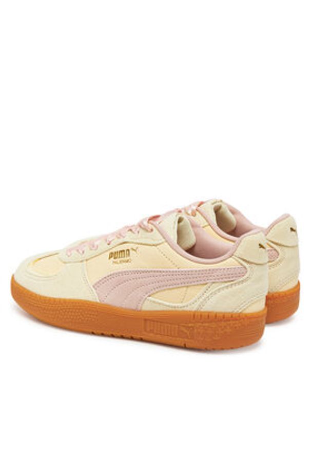 Puma Sneakersy Palermo Moda CF Wns 401306 02 Żółty. Kolor: żółty. Materiał: zamsz, skóra