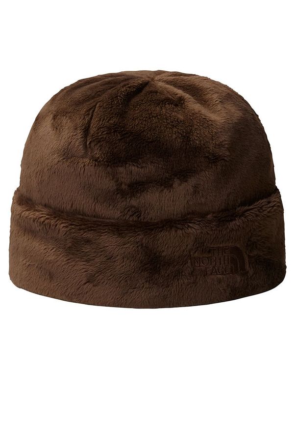 Czapka The North Face Osito Beanie 0A88811OI1 - brązowa. Kolor: brązowy. Materiał: polar, poliester, materiał. Styl: klasyczny