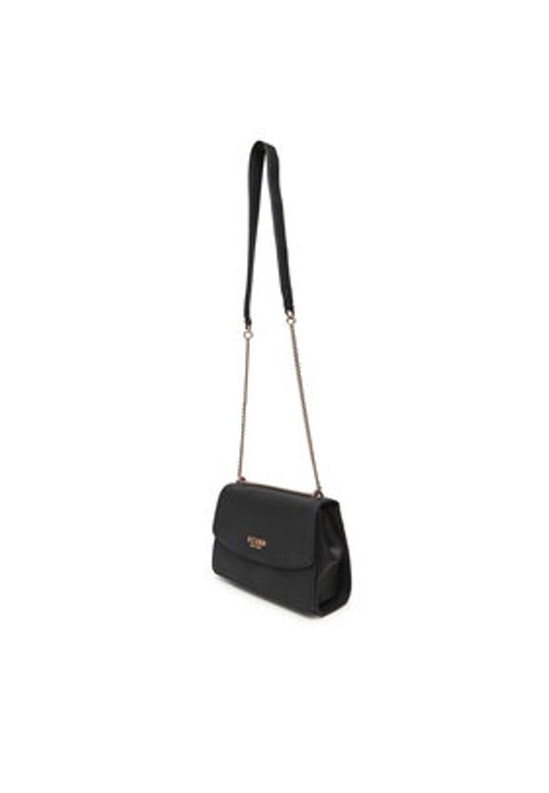 Guess Torebka Calista HWBG73 34210 Czarny. Kolor: czarny. Materiał: skórzane