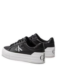 Calvin Klein Jeans Sneakersy Vulc Flatform Bold Lth YW0YW00821 Czarny. Kolor: czarny. Materiał: skóra #4