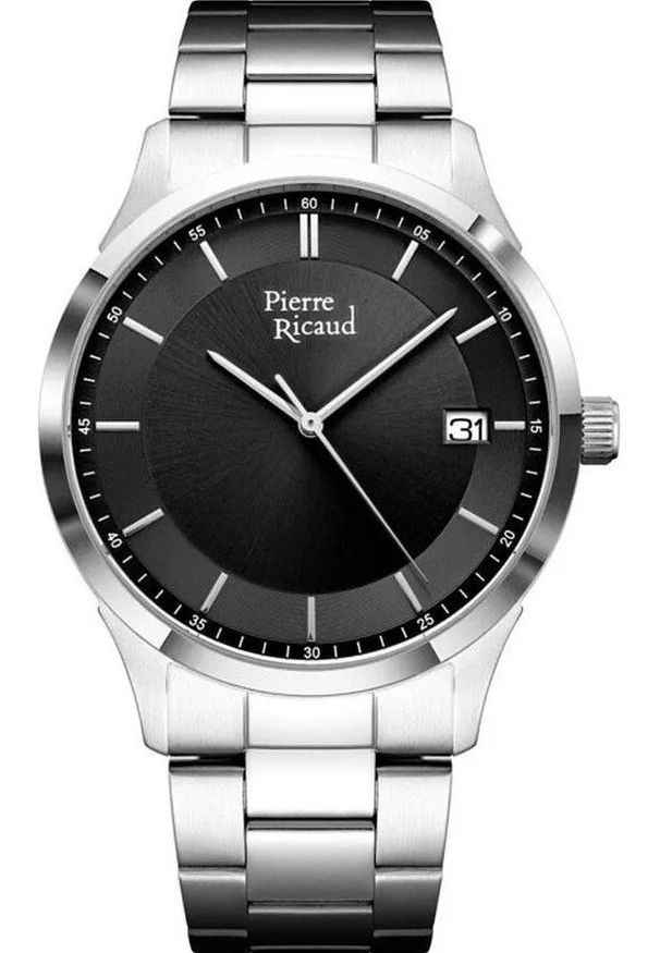 Zegarek męski Pierre Ricaud P91103.5114Q srebrny. Kolor: srebrny