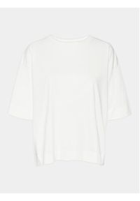 Vero Moda T-Shirt Didde 10301183 Biały Loose Fit. Kolor: biały. Materiał: bawełna
