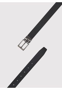 Pako Lorente - PAKO LORENTE - Dwustronny skórzany pasek męski. Materiał: skóra #10