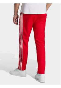 Adidas - adidas Spodnie dresowe adicolor Classics Beckenbauer IM4547 Czerwony Slim Fit. Kolor: czerwony. Materiał: bawełna, syntetyk #2