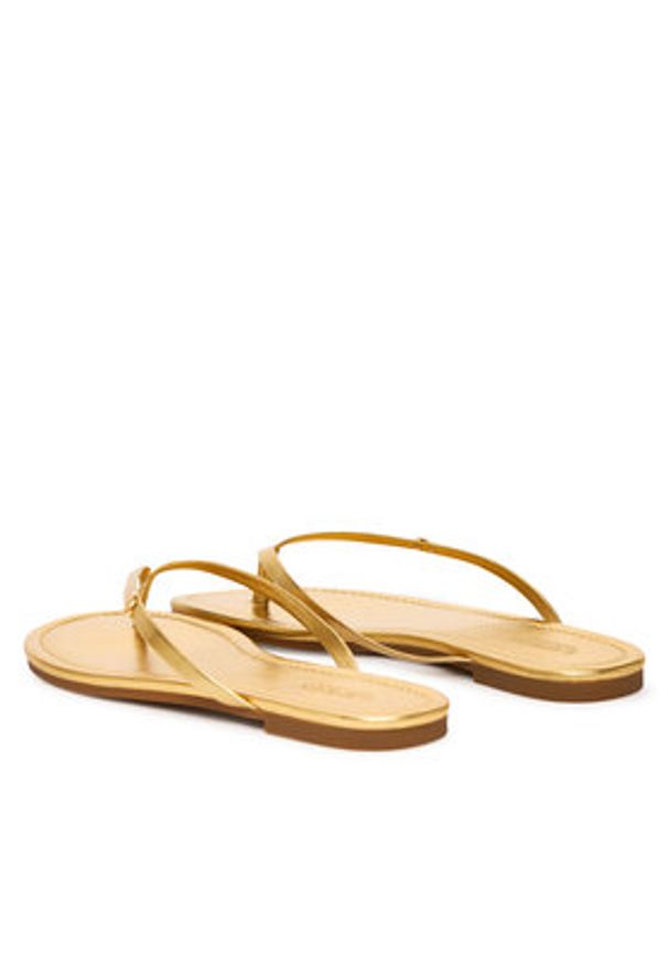Lauren Ralph Lauren - LAUREN RALPH LAUREN Japonki 802959563001 Złoty. Kolor: złoty. Materiał: syntetyk