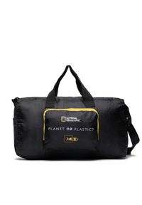 National Geographic Torba podróżna Travel Bag N14404.06 Czarny. Kolor: czarny. Materiał: materiał