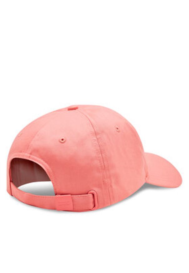 Tommy Jeans Czapka z daszkiem Tjw Elongated Flag Cap AW0AW15842 Różowy. Kolor: różowy. Materiał: materiał