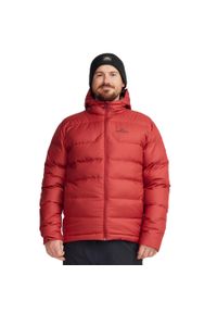 KATHMANDU - Kurtka z kapturem Kathmandu Epiq V2. Typ kołnierza: kaptur. Kolor: czerwony. Materiał: puch. Sezon: zima. Sport: turystyka piesza #1