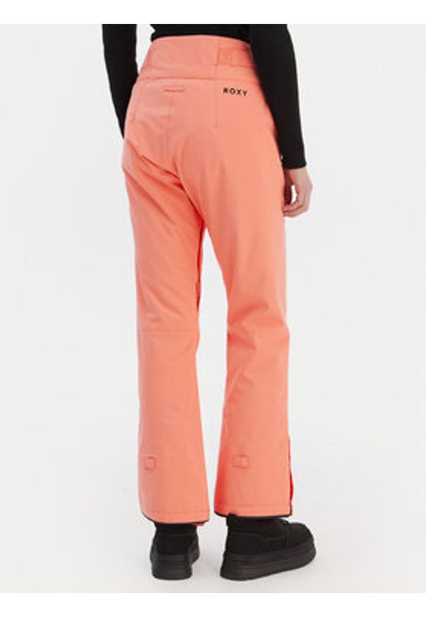 Roxy Spodnie narciarskie Alpine Ridge ERJTP03297 Koralowy Straight Fit. Kolor: pomarańczowy. Materiał: syntetyk. Sport: narciarstwo