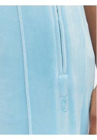 Juicy Couture Spodnie dresowe Tina JCWBJ126327 Błękitny Straight Leg. Kolor: niebieski. Materiał: syntetyk #3