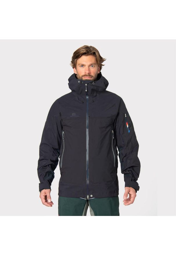 ELEVENATE - Kurtka narciarska Elevenate Bec de Rosses XI. Kolor: wielokolorowy, niebieski, czarny. Sezon: zima. Sport: narciarstwo