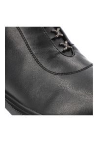 Czarne Botki S.Barski Wygodne Buty Damskie Za Kostkę. Okazja: na spacer, do pracy, na co dzień. Wysokość cholewki: za kostkę. Kolor: czarny. Materiał: skóra. Sezon: zima, jesień. Obcas: na obcasie. Styl: elegancki, casual. Wysokość obcasa: niski #3