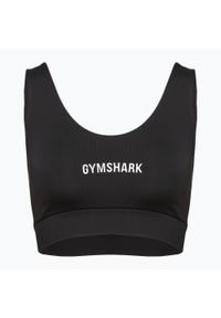 GYM SHARK - Biustonosz treningowy Gymshark Brezze Lightweight Seamless S. Kolor: czarny