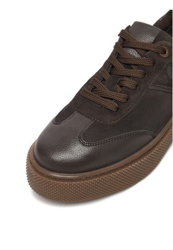 Lasocki Sneakersy CEO-WI23-CRICKIT-01 Brązowy. Kolor: brązowy. Materiał: skóra, zamsz