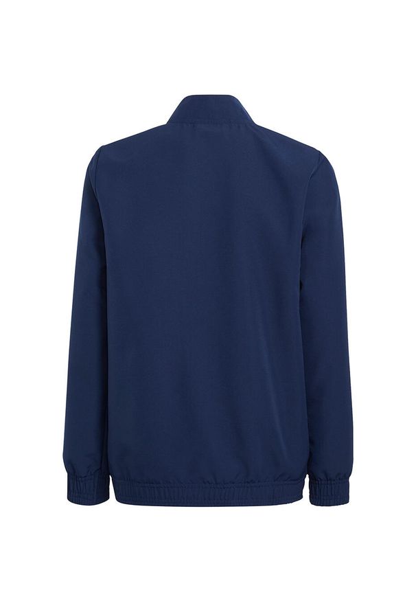 Adidas - Bluza piłkarska dla dzieci adidas Entrada 22 Presentation Jacket. Kolor: niebieski. Sport: piłka nożna