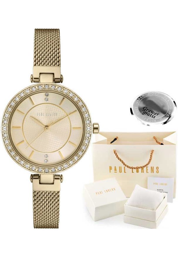 Zegarek damski Paul Lorens MIRA-4D1 Z GRAWEREM