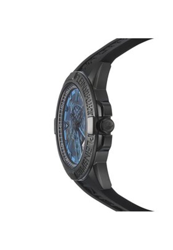 Plein Sport Zegarek Touchdown Camo PSFBA0523 Czarny. Kolor: czarny. Materiał: syntetyk. Styl: sportowy