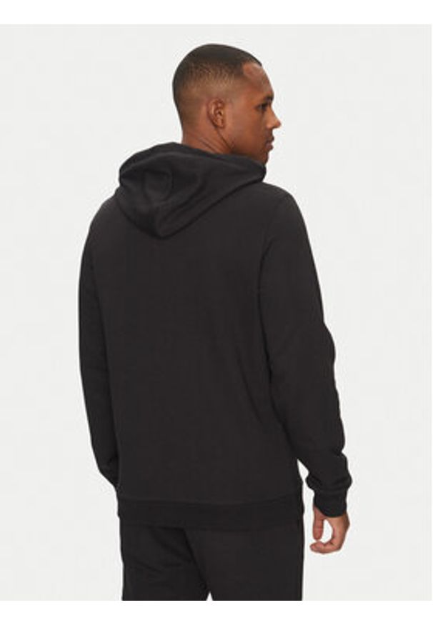 Reebok Bluza Identhlty Small Logo 100221784 Czarny Regular Fit. Kolor: czarny. Materiał: bawełna, syntetyk