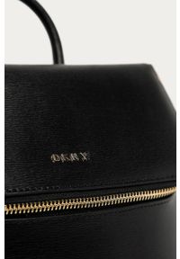 DKNY - Dkny - Plecak skórzany. Kolor: czarny. Materiał: skóra. Wzór: gładki. Styl: elegancki #4