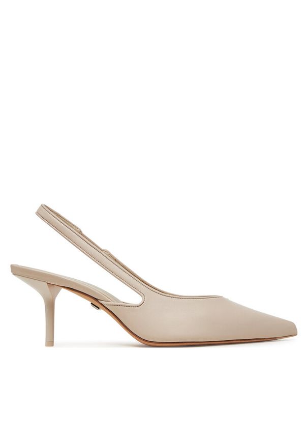 Sandały Max Mara. Kolor: szary