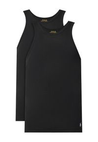 Polo Ralph Lauren Komplet 2 tank topów 714959333001 Czarny Slim Fit. Typ kołnierza: polo. Kolor: czarny. Materiał: bawełna