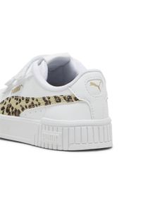 Puma - Dziecięce sneakersy Carina 2.0 Animal Update PUMA White Putty Gold Beige. Kolor: żółty, wielokolorowy, beżowy, biały