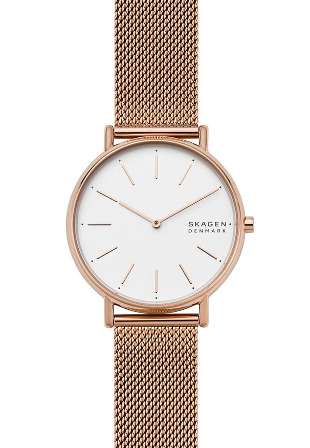 Skagen - Zegarek SKW2784. Kolor: złoty. Materiał: materiał