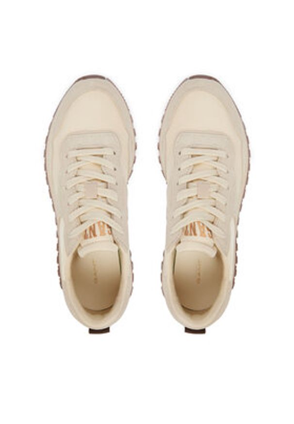 GANT - Gant Sneakersy 32531193 Beżowy. Kolor: beżowy. Materiał: zamsz, skóra