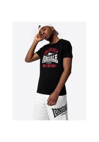 Koszulka Lonsdale Kilchoan. Kolor: czarny, czerwony, wielokolorowy. Materiał: bawełna #1