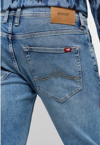 Mustang - Męskie Spodnie Jeansowe MUSTANG Oregon Slim Denim Blue 1015865 5000 424 #4