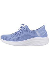 skechers - Tenisówki Skechers Model Slip-ins: Ultra Flex 3.0 Tonal Stretc Kolor Niebieski. Kolor: niebieski. Materiał: tkanina. Model: Skechers Sport. Sport: turystyka piesza