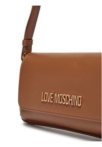 Love Moschino - LOVE MOSCHINO Torebka JC4058PP1MLO0201 Brązowy. Kolor: brązowy. Materiał: skórzane