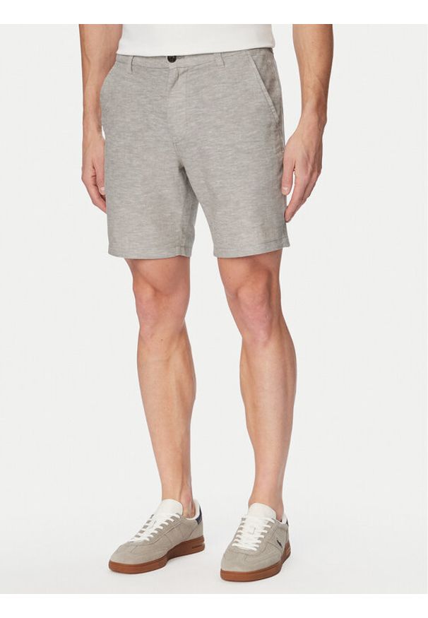 Jack & Jones Szorty materiałowe Stace 12248627 Zielony ciemny Regular Fit. Kolor: zielony. Materiał: bawełna