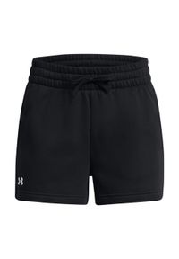 Spodenki treningowe damskie Under Armour Rival Fleece. Kolor: czarny