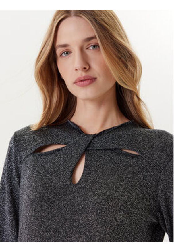 United Colors of Benetton - United Colors Of Benetton Sweter 1194D10C4 Szary Regular Fit. Kolor: szary. Materiał: bawełna