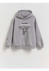 Reserved - Bluza San Antonio Spurs NBA - ciemnoszary. Kolor: szary. Materiał: dzianina, bawełna #1