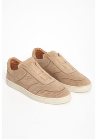 Sneakersy męskie zamszowe CESARE CASADEI. Materiał: zamsz #1