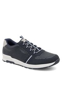 Rieker Sneakersy 15153-14 Granatowy. Kolor: niebieski #3