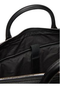 TOMMY HILFIGER - Tommy Hilfiger Torba na laptopa Th Business Leather Computer Bag AM0AM13642 Czarny. Kolor: czarny. Materiał: skóra #5