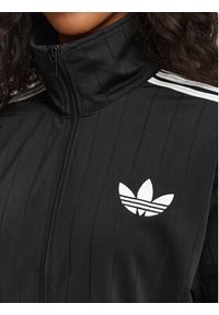 Adidas - adidas Bluza Pinstripe Firebird KS6786 Czarny Loose Fit. Kolor: czarny. Materiał: syntetyk #5