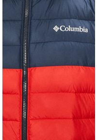 columbia - Columbia - Kurtka. Typ kołnierza: kaptur. Kolor: niebieski. Materiał: poliester, materiał. Wzór: gładki #7