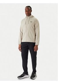 Under Armour Wiatrówka Ua Stretch Woven Windbreaker 1377171-289 Khaki Fitted Fit. Kolor: brązowy. Materiał: syntetyk #5