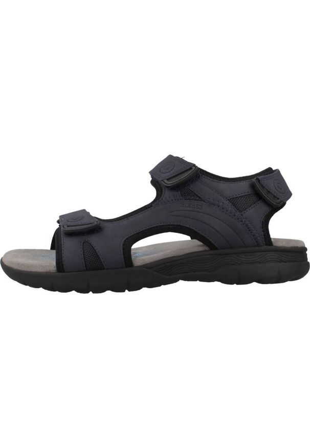 Sandały Geox Model U Spherica Ec5 Kolor Niebieski. Kolor: niebieski. Materiał: tkanina, syntetyk