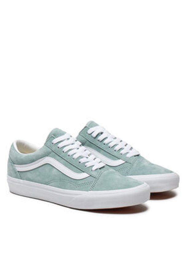 Vans Tenisówki Old Skool VN0A2Z42M8I1 Błękitny. Kolor: niebieski. Materiał: zamsz, skóra
